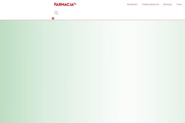 Site using Farmacja-footer plugin