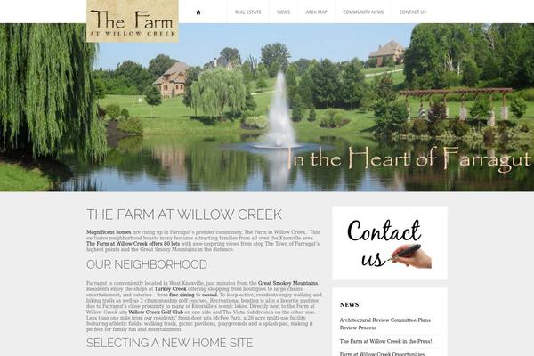 Realestast theme site design template sample