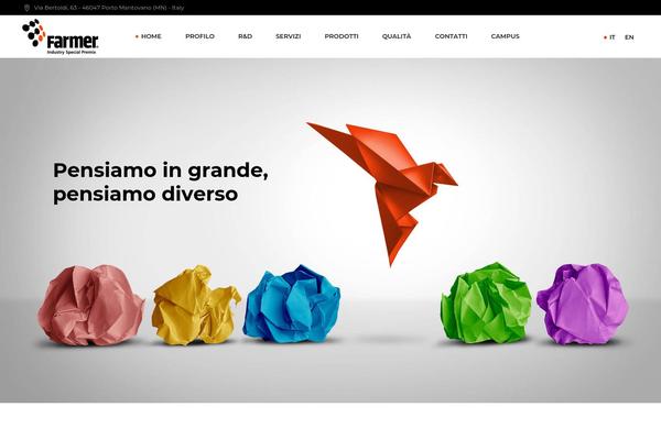 Borgholm theme site design template sample
