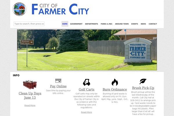 Headway theme site design template sample