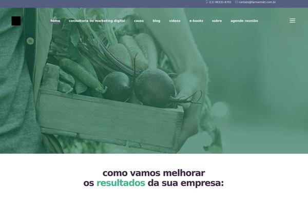Cortex theme site design template sample
