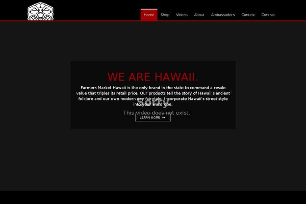 farmersmarkethawaii.com site used Fmh