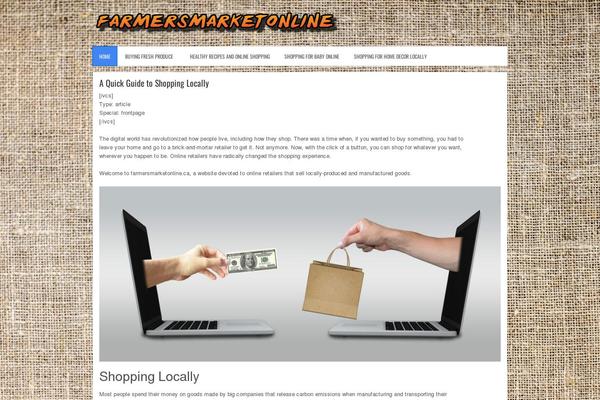 Magazine Prime theme site design template sample