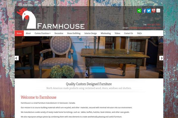 Chameleon theme site design template sample