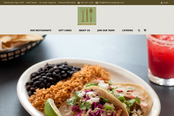 Jupiter theme site design template sample