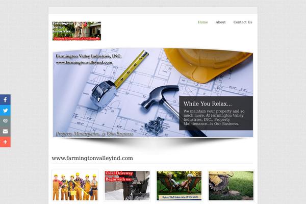 Andrina Lite theme site design template sample