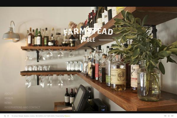 Rhea theme site design template sample