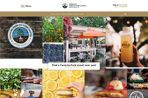 farmtofork theme websites examples