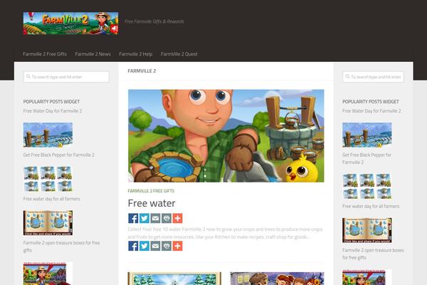 Site using Popularity Posts Widget plugin