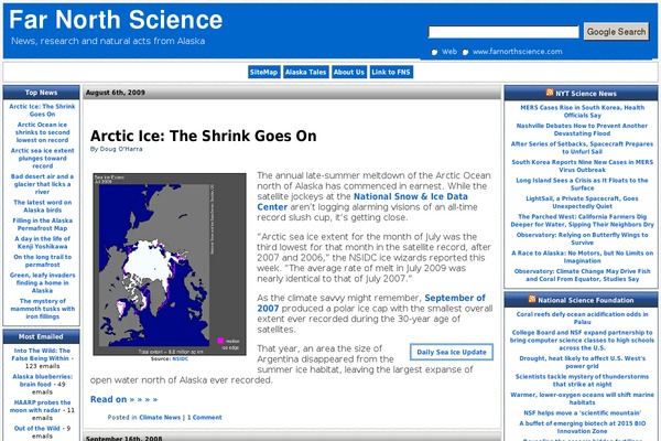 farnorthscience.com site used Tiga-06