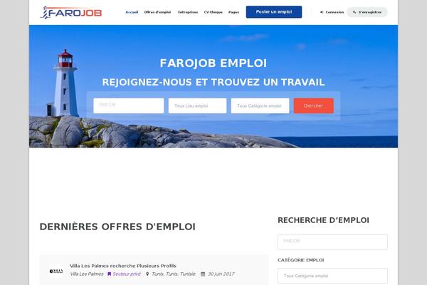 Noo-jobmonster theme site design template sample