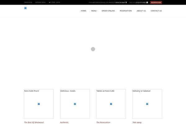 Chicago theme site design template sample