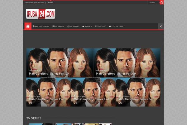 Sahifa theme site design template sample