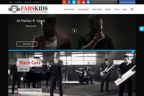 Farskids-v1 theme site design template sample