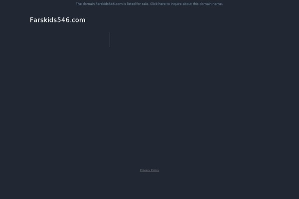 farskids546.com site used Farskids-v1