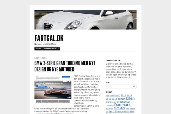 Blaskan theme site design template sample