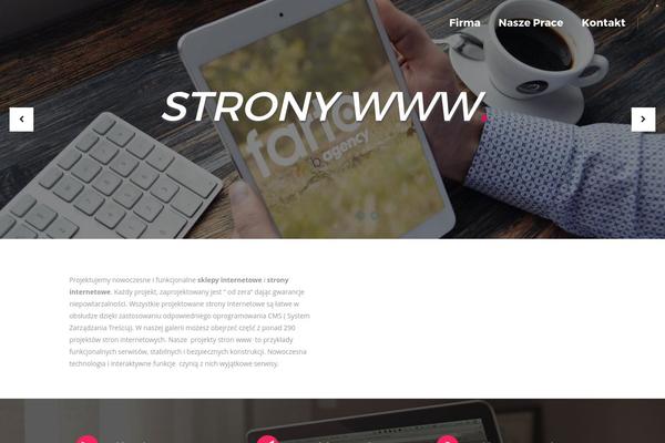 St theme site design template sample