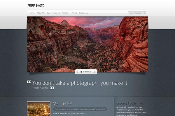 Esotera theme site design template sample