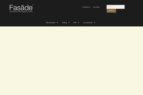 Boutique theme site design template sample