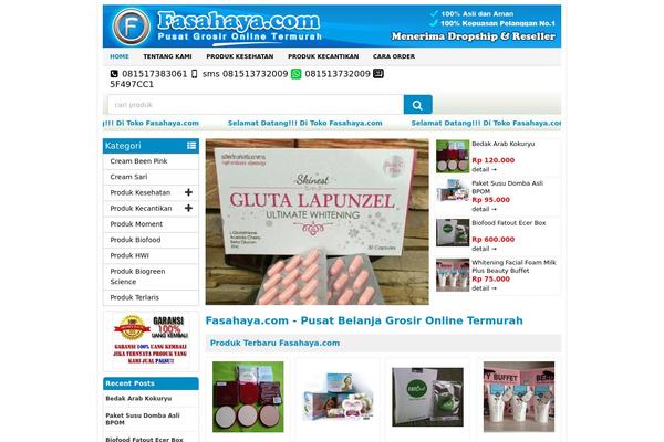 WP-Grosir theme site design template sample