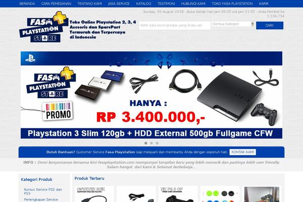 fasaplaystation.com site used Okestore1.0c