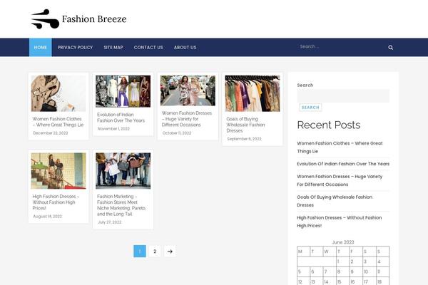 Mero Magazine theme site design template sample