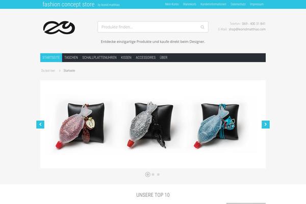 Hamburg theme site design template sample