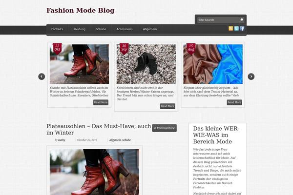 Estyle theme site design template sample