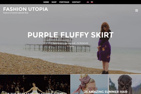Ink theme site design template sample