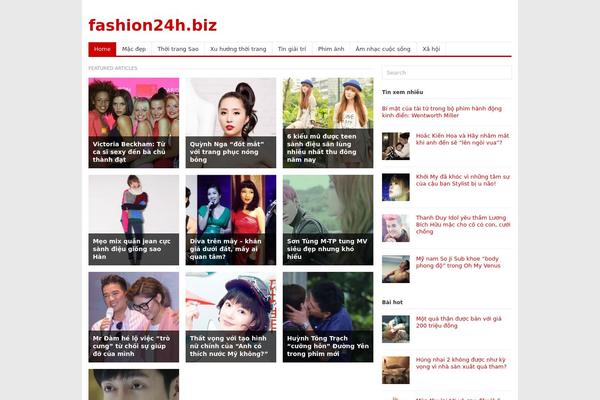 Freshlife theme site design template sample