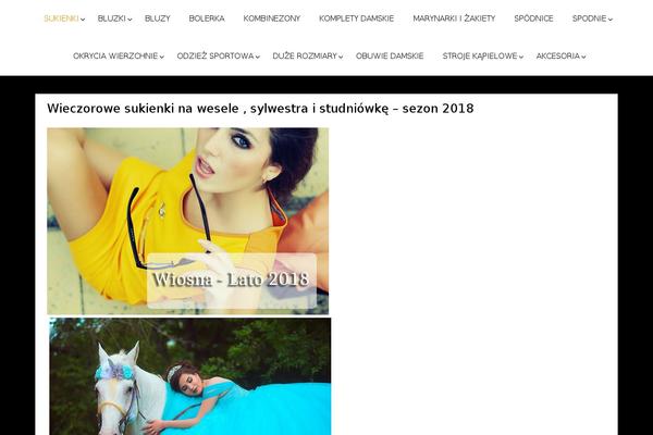 Fukasawa theme site design template sample