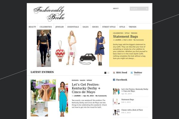 Sight theme site design template sample