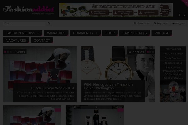 fashionaddict.nl site used Fashion-child