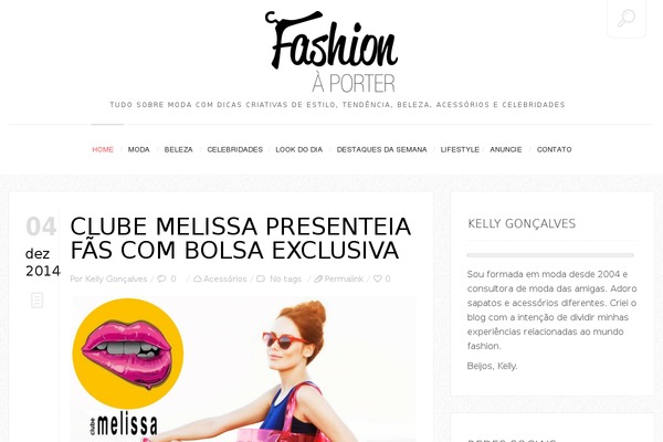 John Doe's Blog theme site design template sample