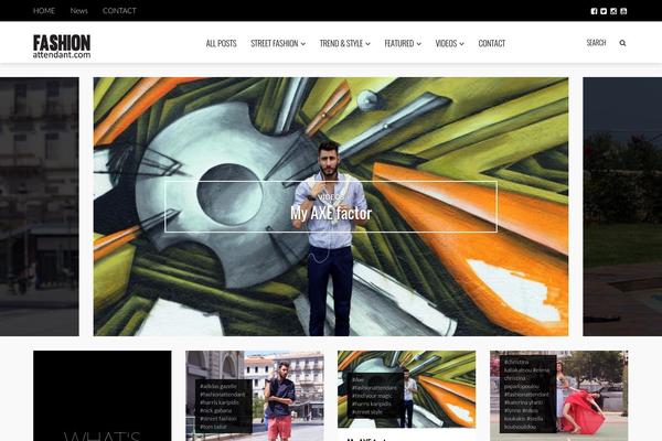 unPress theme site design template sample