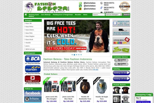 Wptoko theme site design template sample