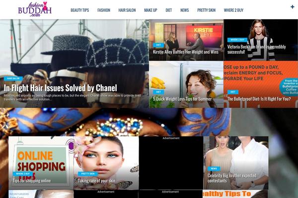 Fearless theme site design template sample