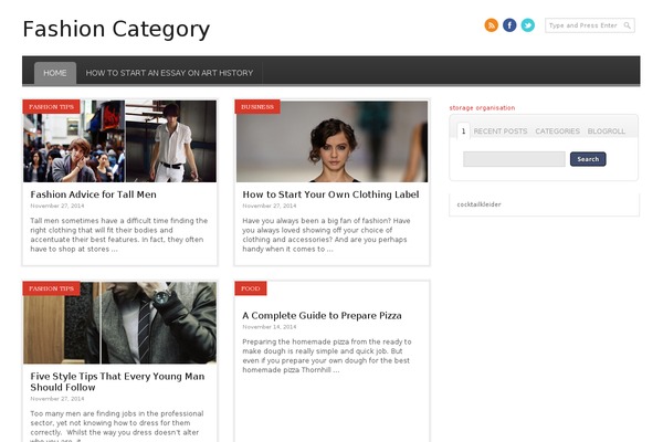 fashioncategory.com site used Bizpress