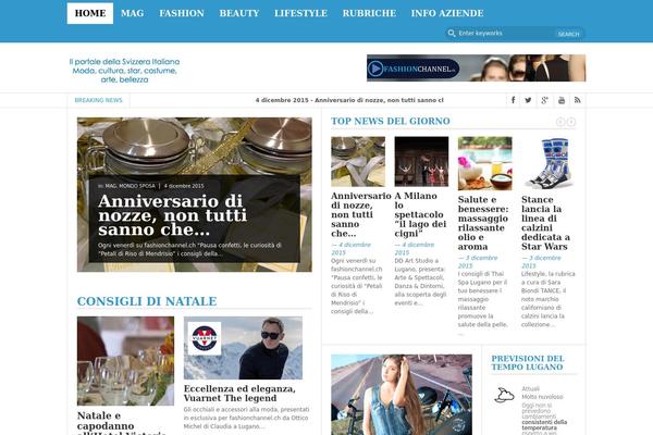 Fastnews theme site design template sample