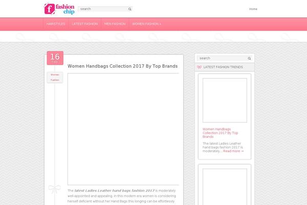 Frau theme site design template sample