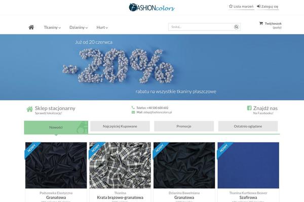 fashioncolors.pl site used Fashioncolor