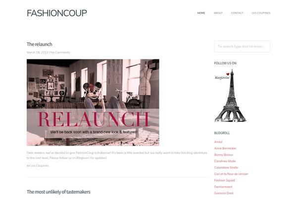 Klaus theme site design template sample