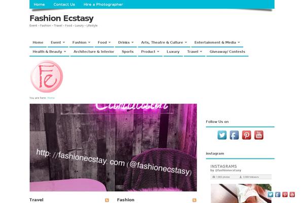 MesoColumn theme site design template sample