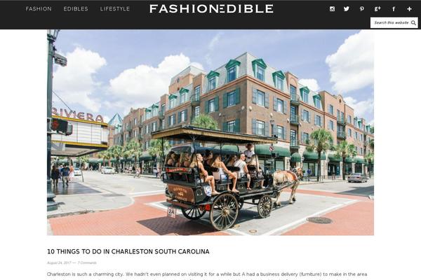 Foodie Pro theme site design template sample