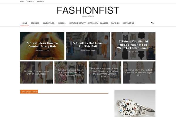 Foxiz theme site design template sample