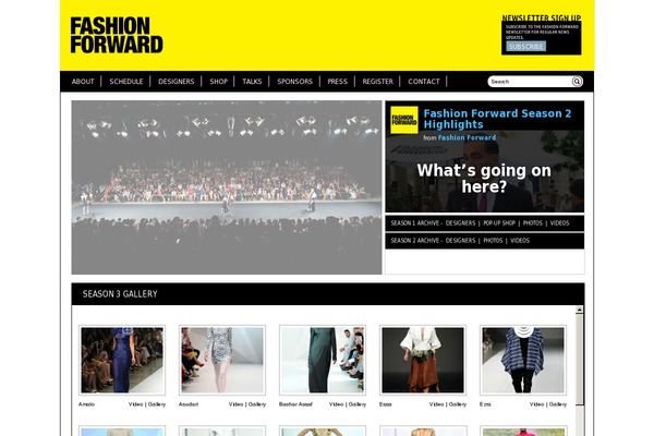 fashionforward theme websites examples