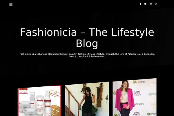 Oblique theme site design template sample