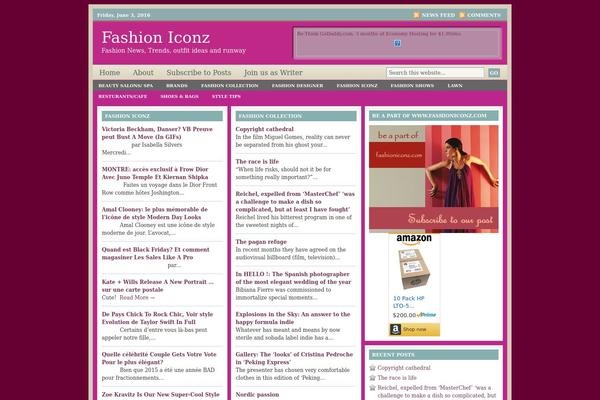 Premier theme site design template sample