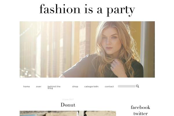 Site using Shopbop-fashion-lookbooks plugin