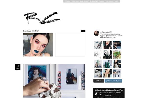 Site using Instashow-lite plugin